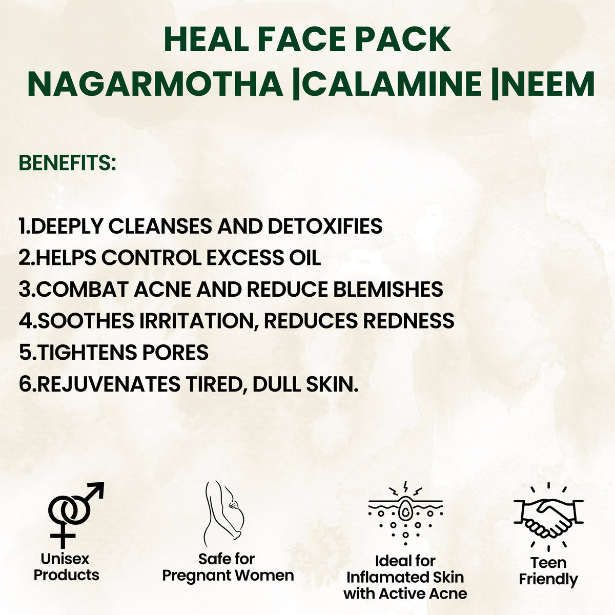 HEAL FACE PACK